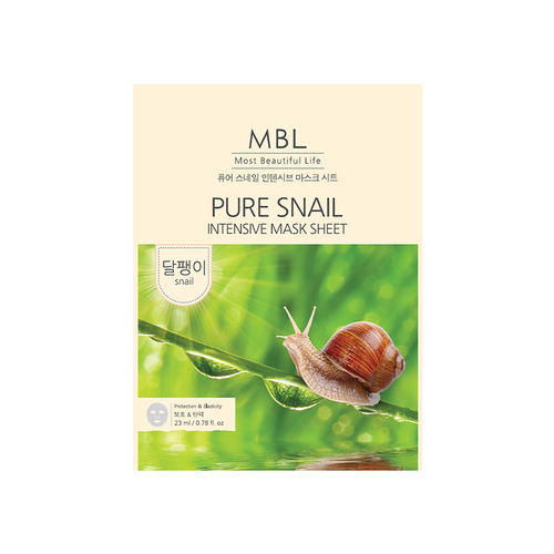 MBL Pure Snail Intensive Mask Sheet 23 ml