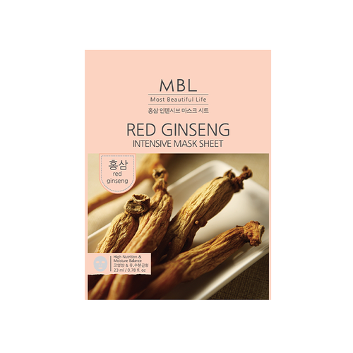 MBL Red Ginseng Intensive Mask Sheet 23 ml