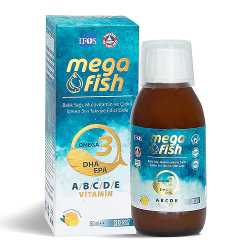 ​​Mega Fish Omega 3 Balık Yağı 150 ml