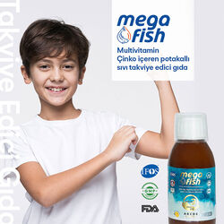 ​​Mega Fish Omega 3 Balık Yağı 150 ml - Thumbnail