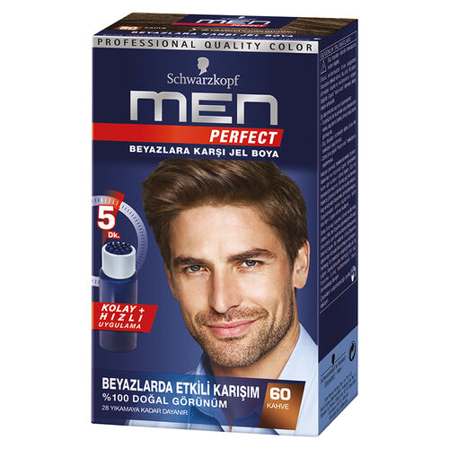 Men Perfect Saç Boyası 60-Kahve 80ml