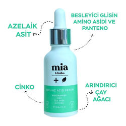 Mia Klinika Düzensiz Cilt ve Siyah Nokta Gidermeye Yardımcı Azelaik Asit Serum 30 ml - Thumbnail