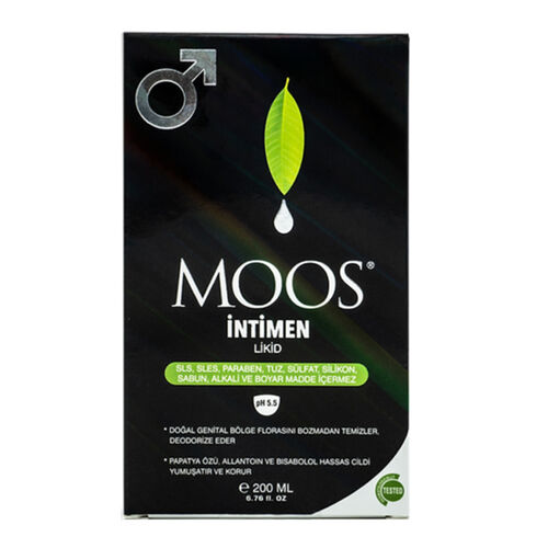 Moos Intimen Likid 200 ml (Erkekler İçin)