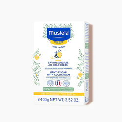 Mustela Cold Cream İçeren Temizleyici Sabun 100 gr - Thumbnail