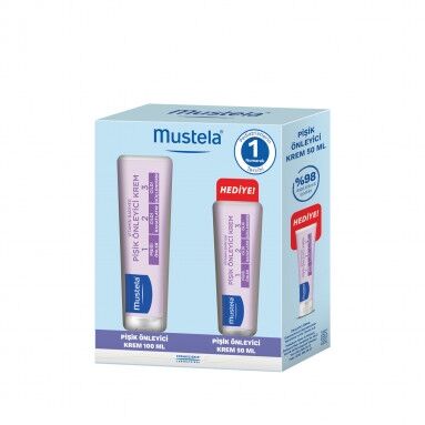 Mustela Vitamin Barrier 1-2-3 Cream 100ml + Vitamin Barrier 1-2-3 Cream 50 ml HEDİYE