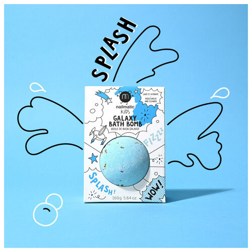 Nailmatic Kids Bath Bomb Comet 160 gr