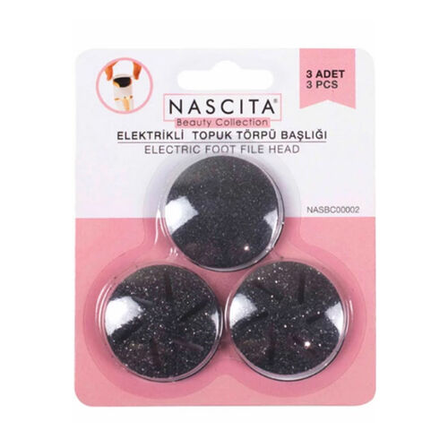 Nascita Elektirikli Topuk Törpüsü Yedek Başlıkları 3 Adet