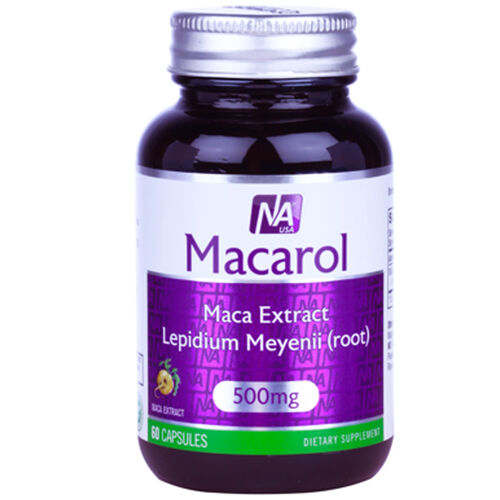 Natrol Macarol Maca Extract Takviye Edici Gıda 60 Kapsül
