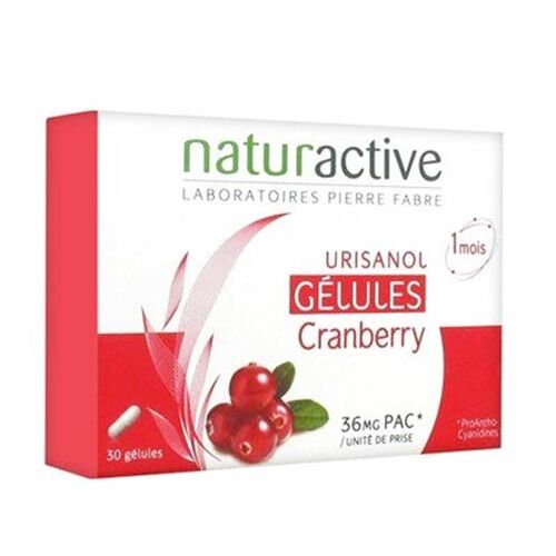 Naturactive Urisanol Gelules Cranberry 30 Kapsül