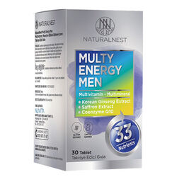 Naturalnest Multi Energy Men 30 Tablet - Thumbnail