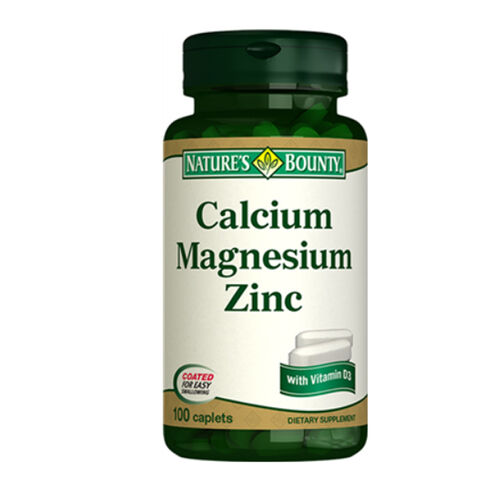 Natures Bounty Calcium Magnesium Zinc + D3 Takviye Edici Gıda 100 Kaplet