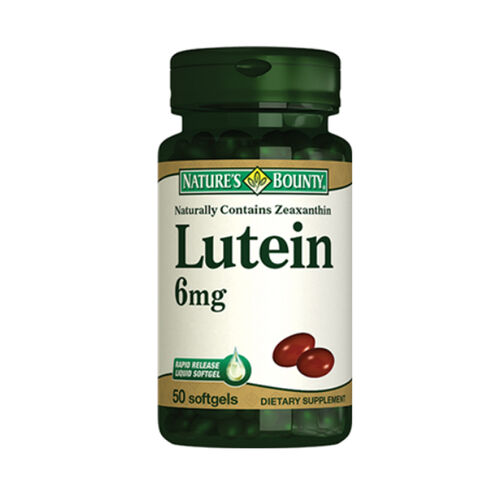 Natures Bounty Lutein 6 mg Takviye Edici Gıda 50 Kapsül