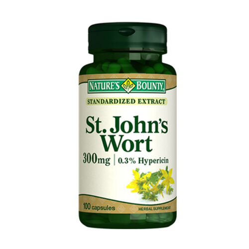 Natures Bounty St. Johns Wort 300 mg Takviye Edici Gıda 100 Kapsül