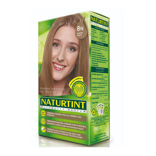Naturtint Organik Kalıcı Saç Boyası 8N- Buğday Sarısı