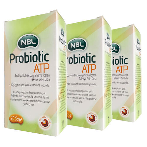 NBL Probiotic ATP Takviye Edici Gıda 3 x 20 Saşe