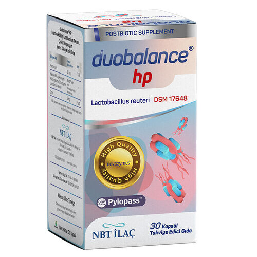 NBT Life Duobalance HpTakviye Edici Gıda 30 Kapsül