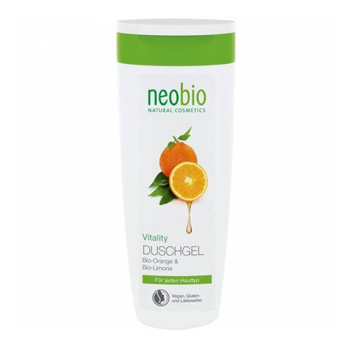 Neo Bio Organik Portakal ve Misket Limonu Canlandırıcı Duş Jeli 250 ml