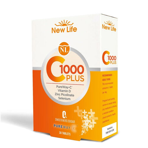 New Life C-1000 Plus Takviye Edici Gıda 30 Kapsül