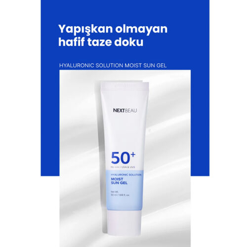 Next Beau Hyaluronic Solution Ekstra Nemlendirici Spf50+ Güneş Kremi 50 ml