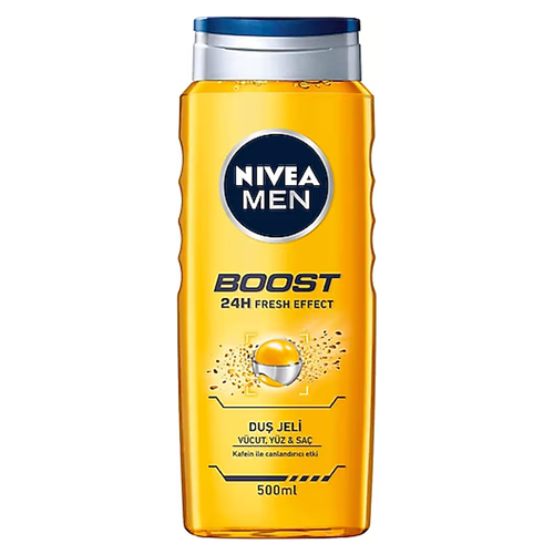 Nivea Men Boost 24h Fresh Effect Duş Jeli 500 ml