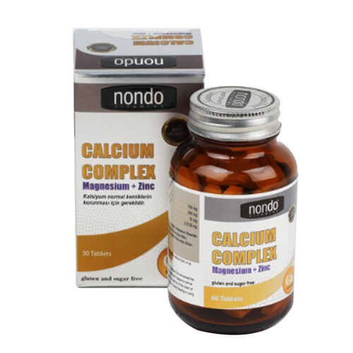 Nondo Vitamins Calcium Complex 30 Kapsül