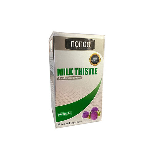 Nondo Vitamins Milk Thistle 30 Kapsül