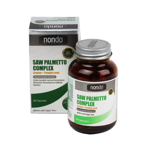 Nondo Vitamins Saw Palmetto Complex 60 Kapsül