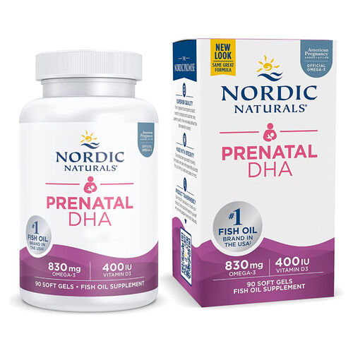 Nordic Naturals Prenatal DHA Omega-3 90 Kapsül