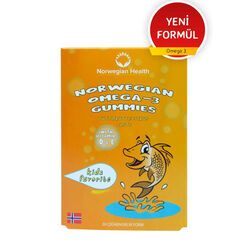 Norwegian Health Omega 3 Gummies Takviye Edici Gıda 30 Jel Form - Thumbnail