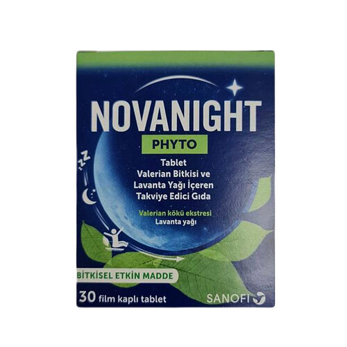 Novanight Phyto Valerian İçerikli Takviye Edici Gıda 30 Tablet - Avantajlı Ürün