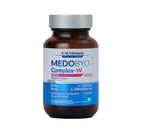 NutraFarm Medobyocomplex-W Biotin 60 Kapsül