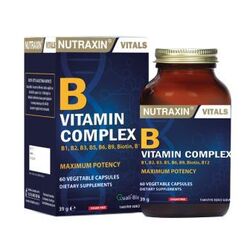 Nutraxin B Vitamin Complex 60 Kapsül - Thumbnail