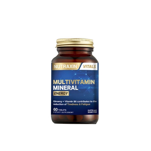 Nutraxin Multivitamin Mineral İçeren Takviye Edici Gıda 60 Tablet