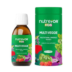 Nutrefor Kids Multi Veggie Takviye Edici Gıda 150 ml - Thumbnail