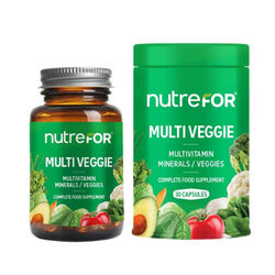 Nutrefor Multi Veggie Takviye Edici Gıda 30 Kapsül - Thumbnail