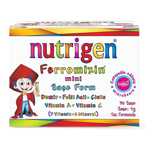 Nutrigen Ferromixin Mini Saşe Form 30 Saşe