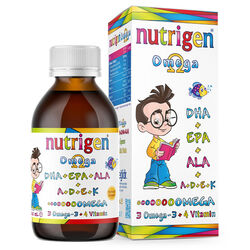 Nutrigen Omega Şurup 200 ml - Aquas Kids Şampuan Hediye - Thumbnail