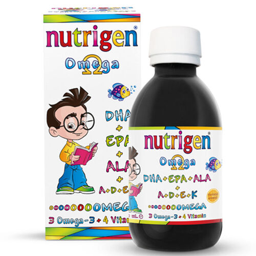 Nutrigen Omega Şurup Portakal Aromalı 200 ml