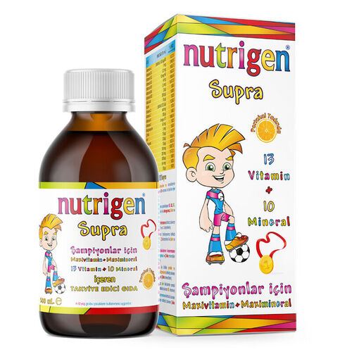 Nutrigen Supra Şurup 200 ml - Aquas Kids Şampuan Hediye