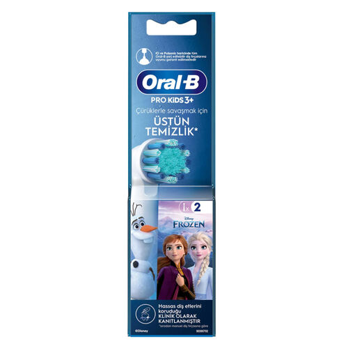 Oral-B Frozen 2li Diş Fırçası Yedek Başlığı