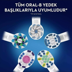 Oral-B Vitality D100 Cross Action Şarjlı Diş Fırçası - Siyah - Thumbnail