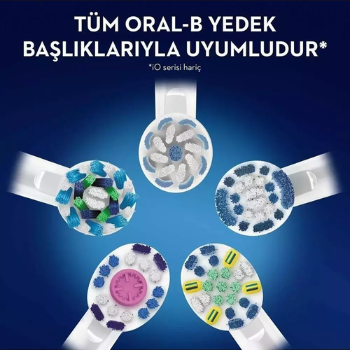 Oral-B Vitality D100 Cross Action Şarjlı Diş Fırçası - Siyah