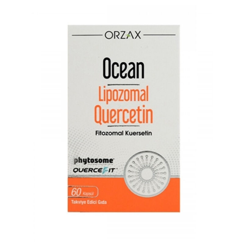 Orzax Ocean Liposomal Quercetin 100 mg 60 Kapsül