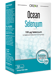 Orzax Ocean Selenyum Takviye Edici Gıda 30 Kapsül