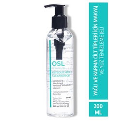 Osl Omega Skin Lab Glikolik Makyaj ve Yüz Temizleme Jeli 200 ml - Thumbnail