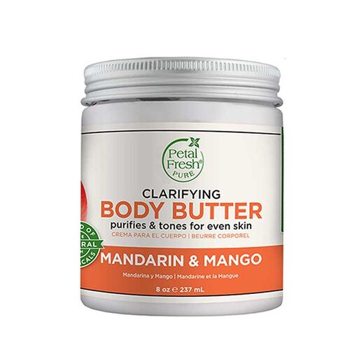 Petal Fresh Pure Mandarin Mango Body Butter Nourishing With Vitamin 237 ml