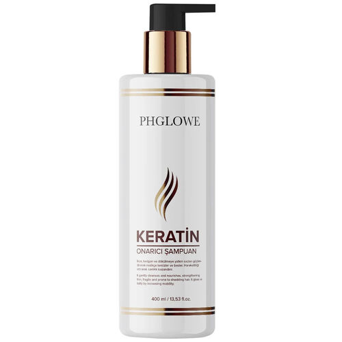 PH Glowe Keratin Onarıcı Şampuan 400 ml