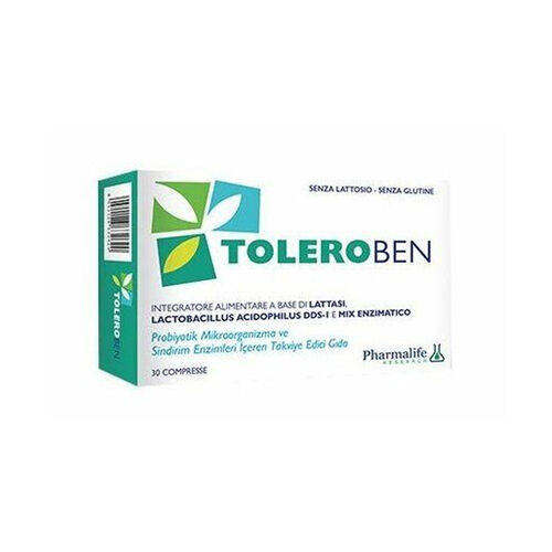Pharmalife Research Toleroben Takviye Edici Gıda 30 Tablet