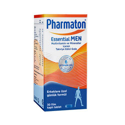 Pharmaton Essential Men Takviye Edici Gıda 30 Tablet - Thumbnail