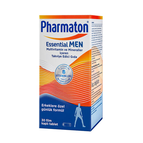 Pharmaton Essential Men Takviye Edici Gıda 30 Tablet
